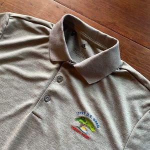 Adidas Primegreen Golf Polo in Grey NWOT